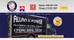 Desktop Screenshot of aepowerplumbing.com